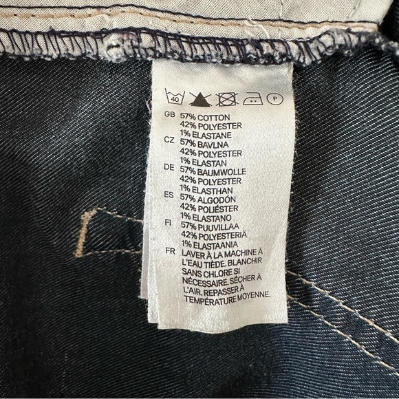 Divided Blue Skinny Jeans by H & M Low Rise Light Wash - Size 6 - Picture 10 of 13